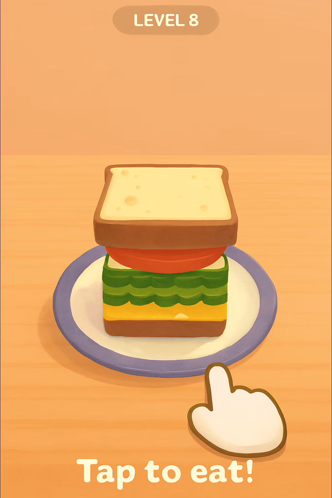 Sandwich Stack game screenshot